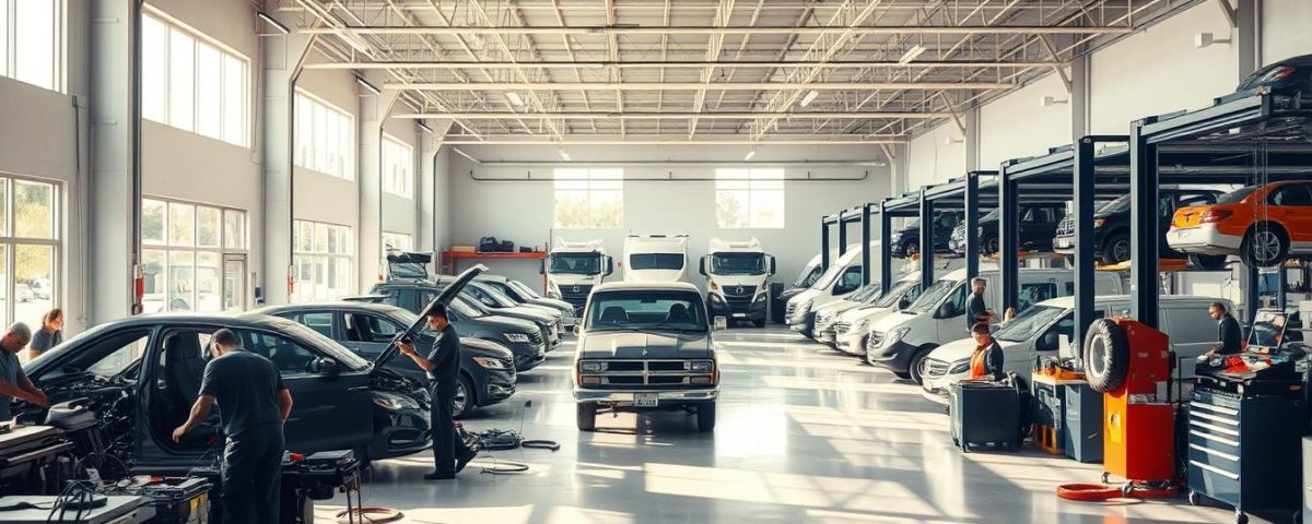 Fleet collision repair