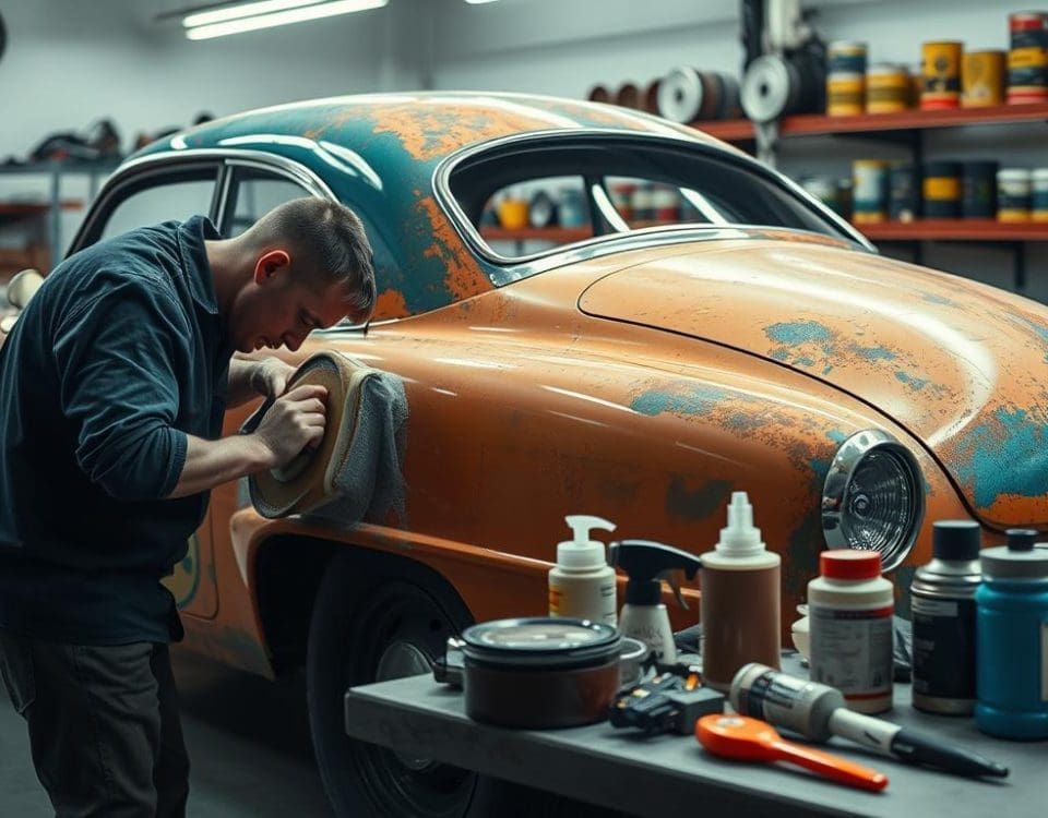 Paint restoration