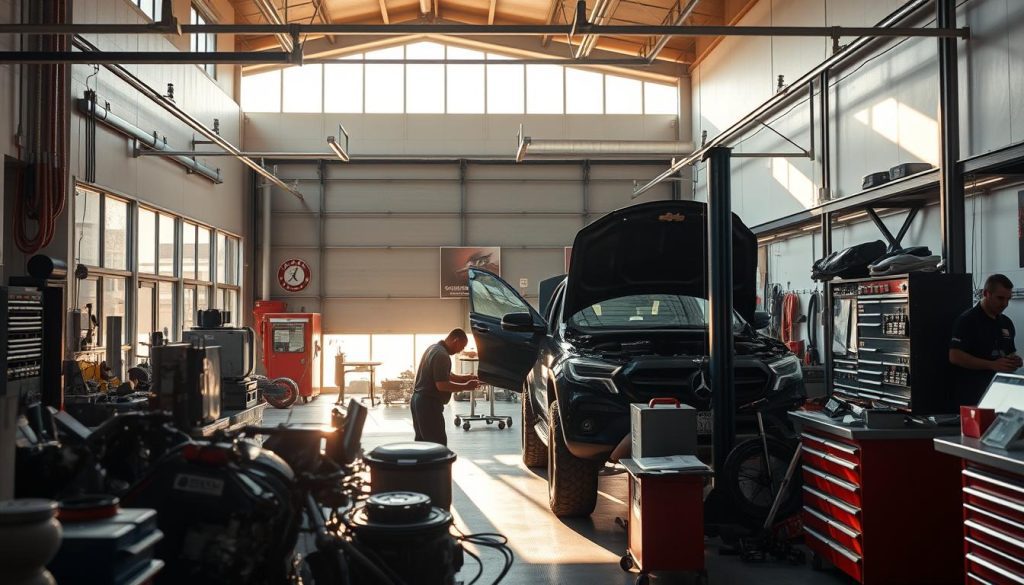 collision center experience