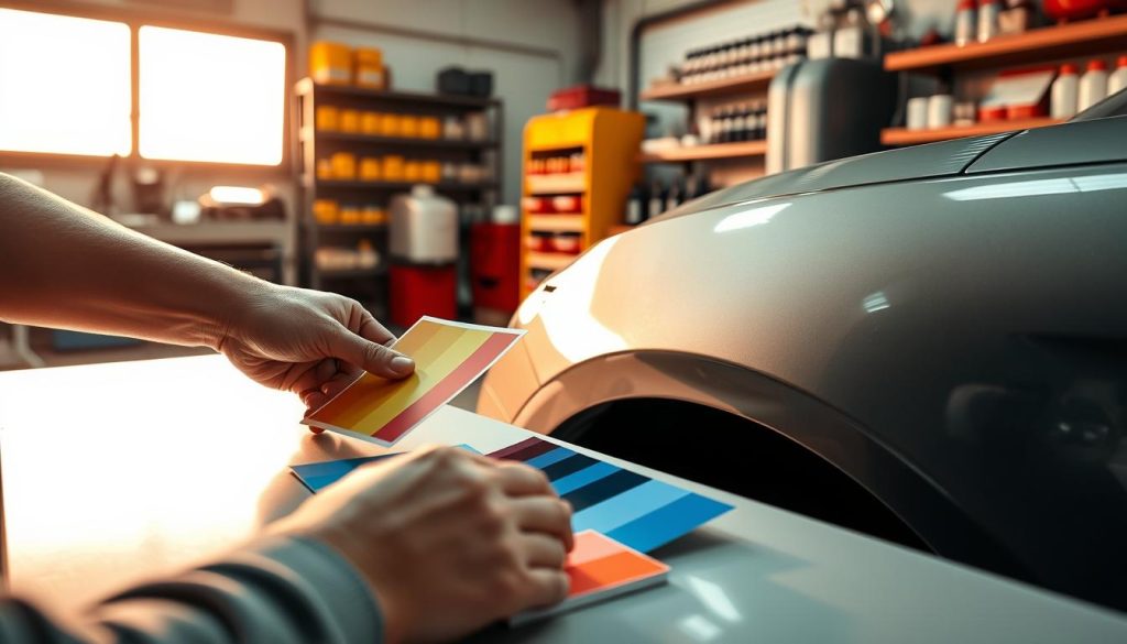 paint matching process