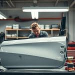 Door panel replacement