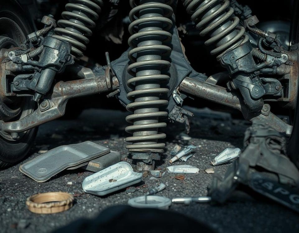 Wheel alignment after collision