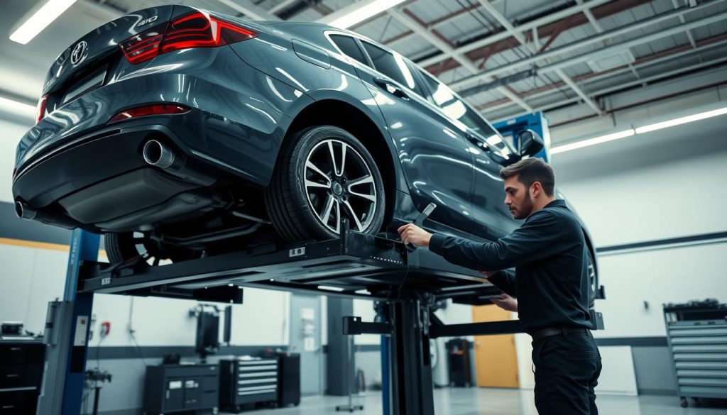 wheel alignment process