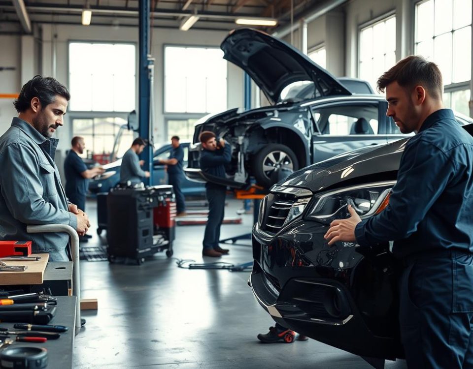 car accident repair process