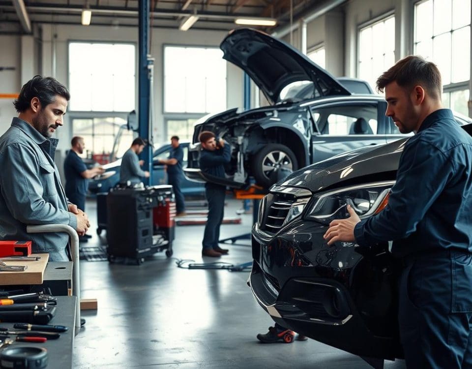 car accident repair process