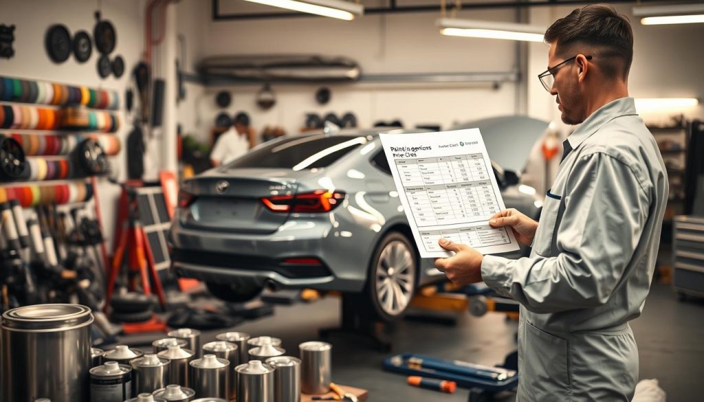 car repainting costs