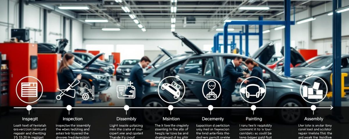 collision repair timeline