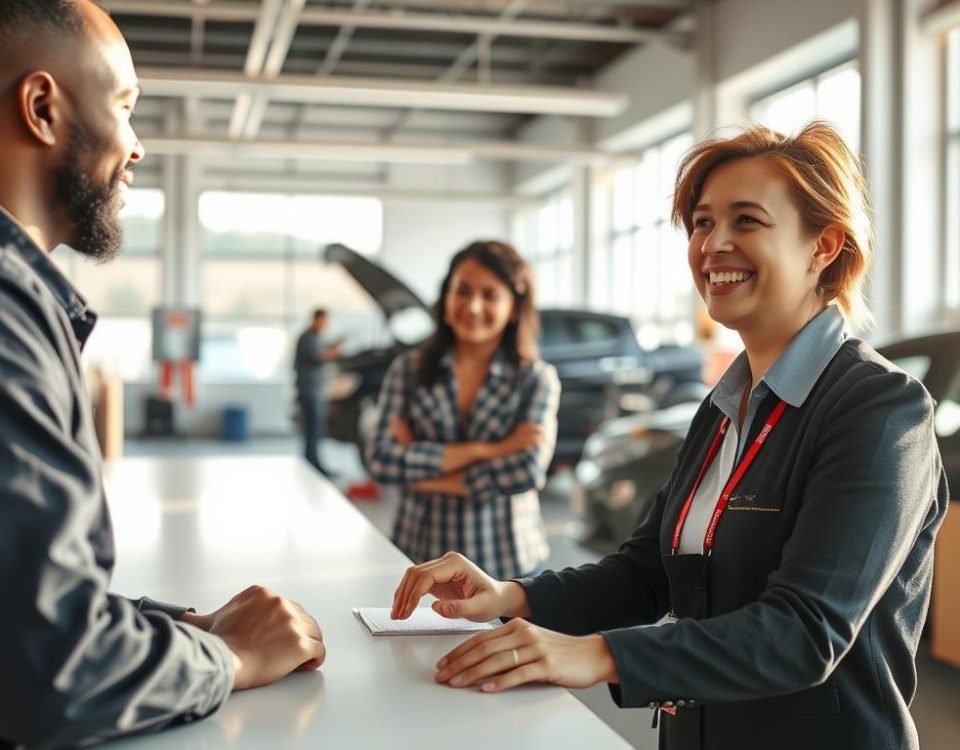 body shop customer service