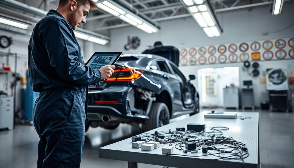 collision repair process with safety sensors collision repair process with safety sensors