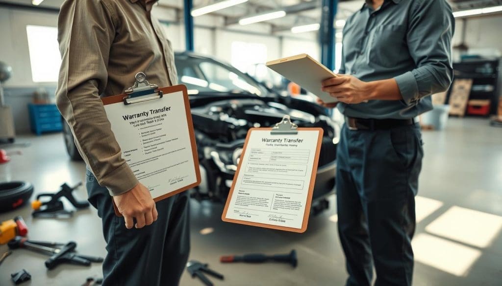 collision repair warranty transfer