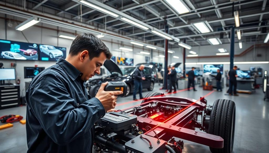 laser measuring technology in collision repair