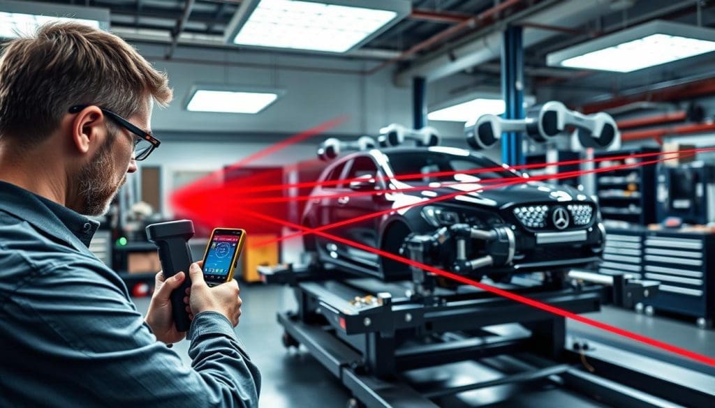 laser measuring technology in collision repair