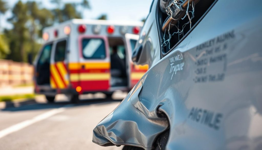 vehicle damage accident evidence