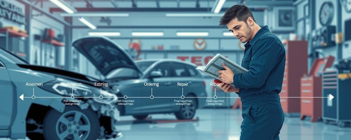 accident repair timeline