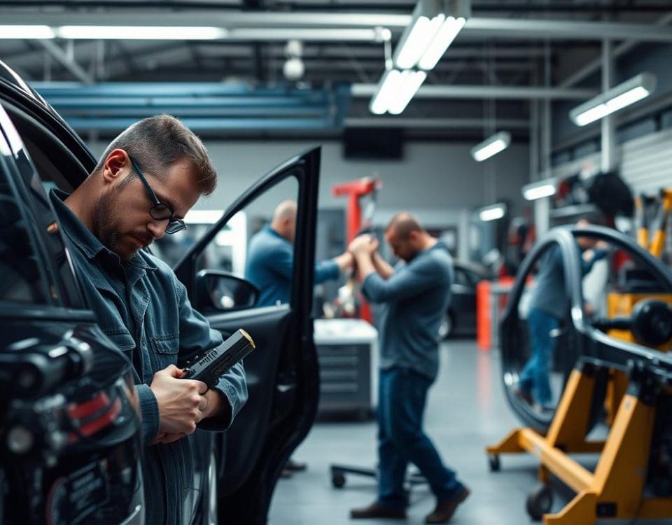 accident repair checklist