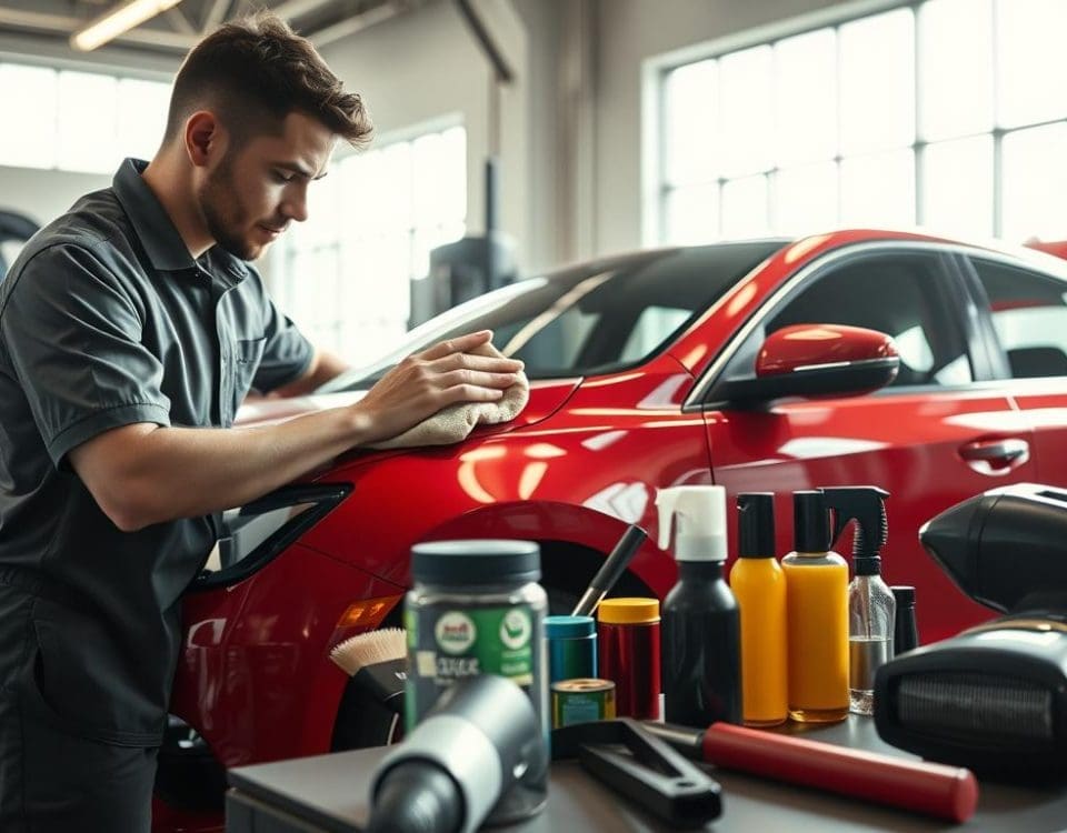 car detailing after repair